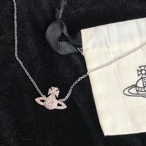 Vivienne Westwood Crystal Mini Orb Necklace Choker